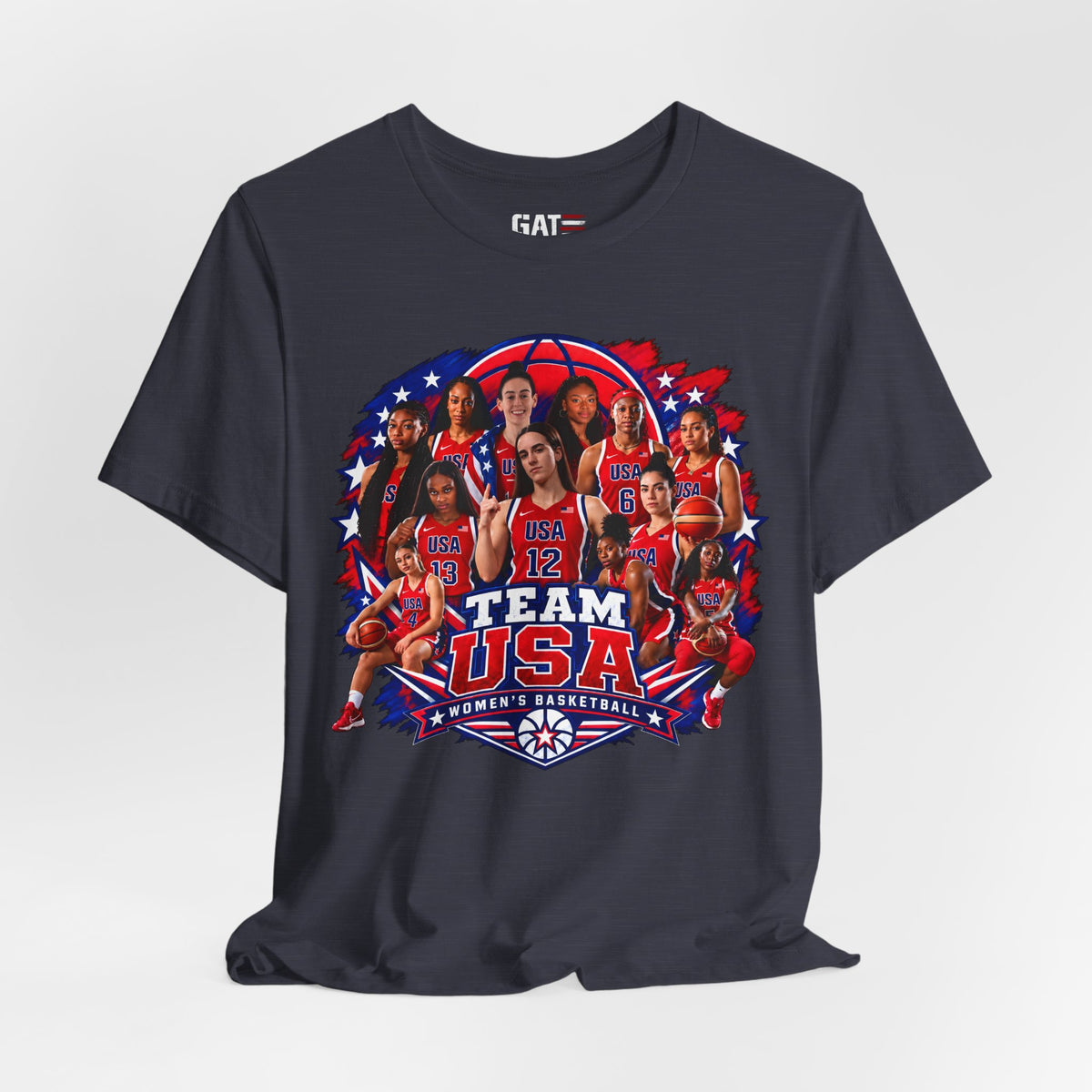 Team USA Women's Basketball Shirt | FIBA Tee 2026 Design 1