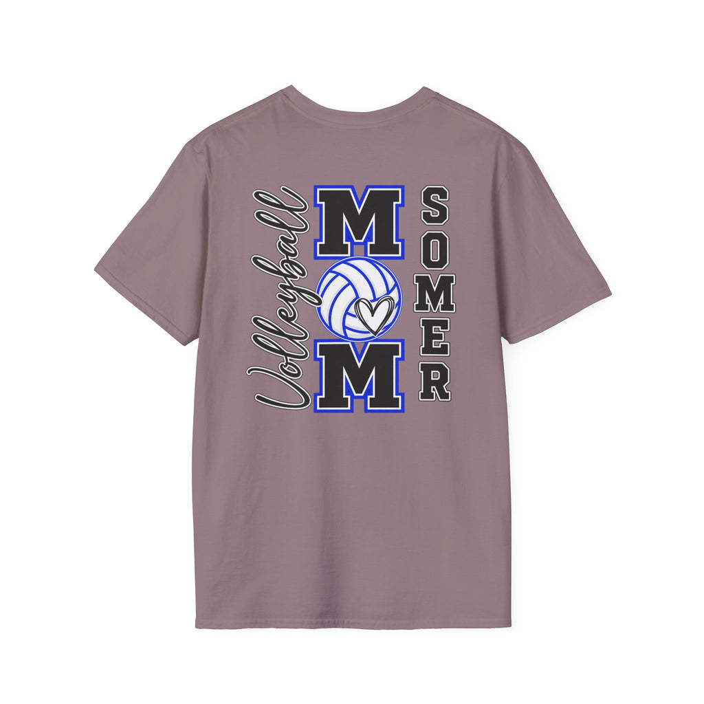 Volleyball Mom T‑Shirt – Custom Name