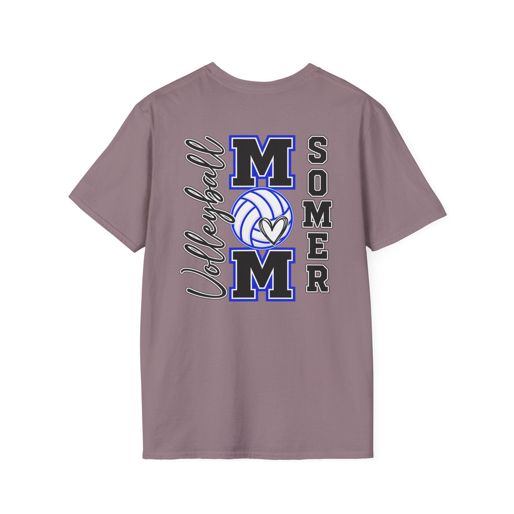 Volleyball Mom T‑Shirt – Custom Name