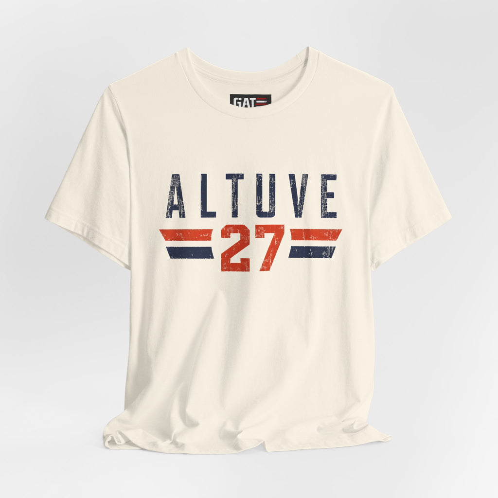 Jose Altuve | Vintage Number 27 Graphic