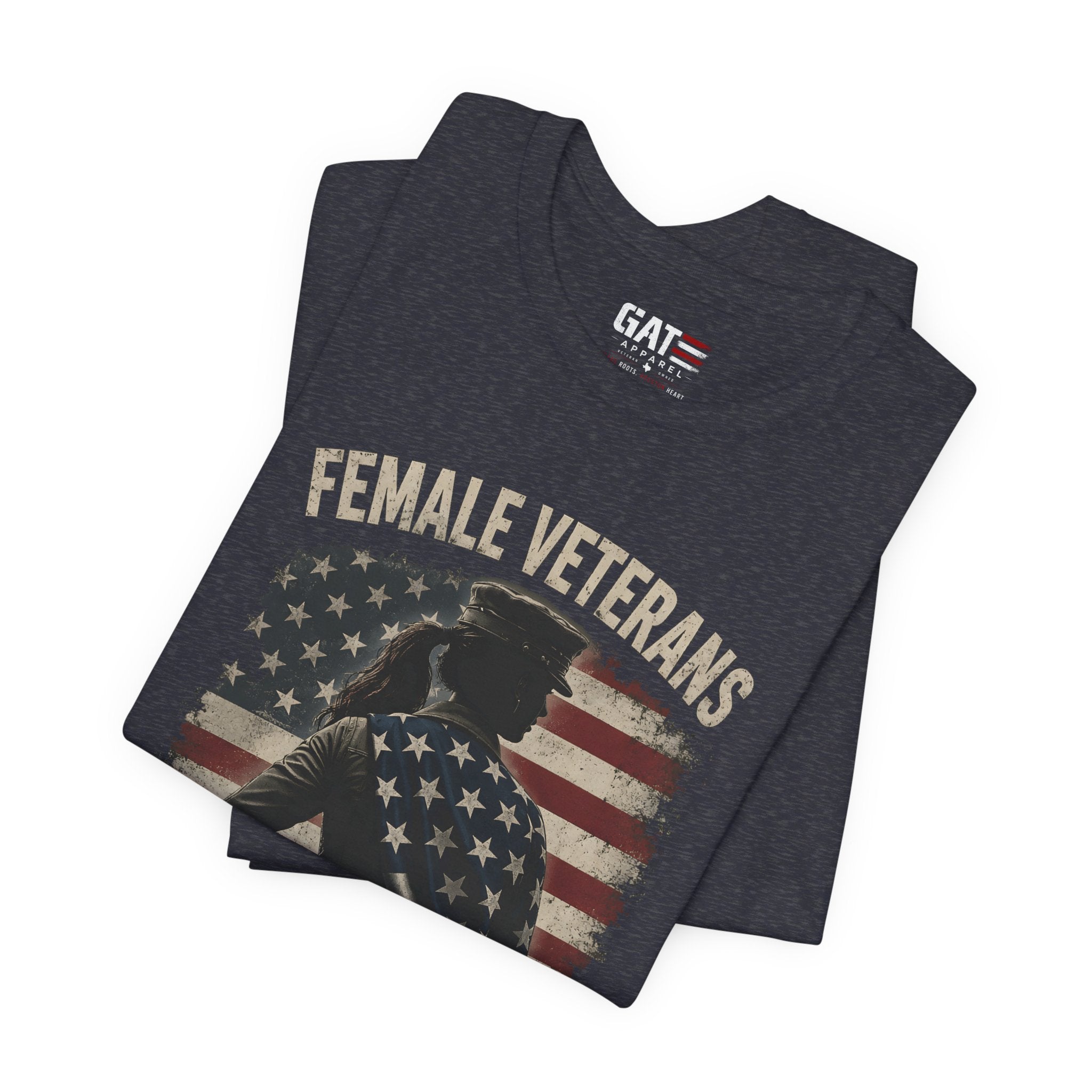 Female Veteran Shirt, Women Veteran Tee, Patriotic Military Shirt for Women, Female Veterans Gift, Veteran Pride Shirt, Women Who Served