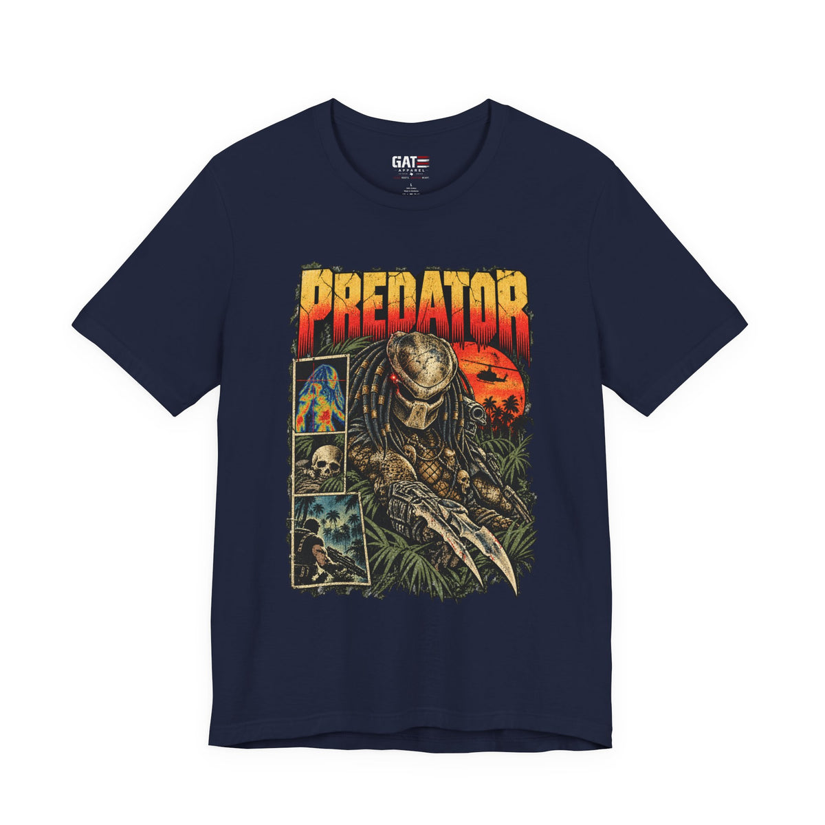 Predator Movie Shirt | Retro Sci-Fi Horror Graphic Tee