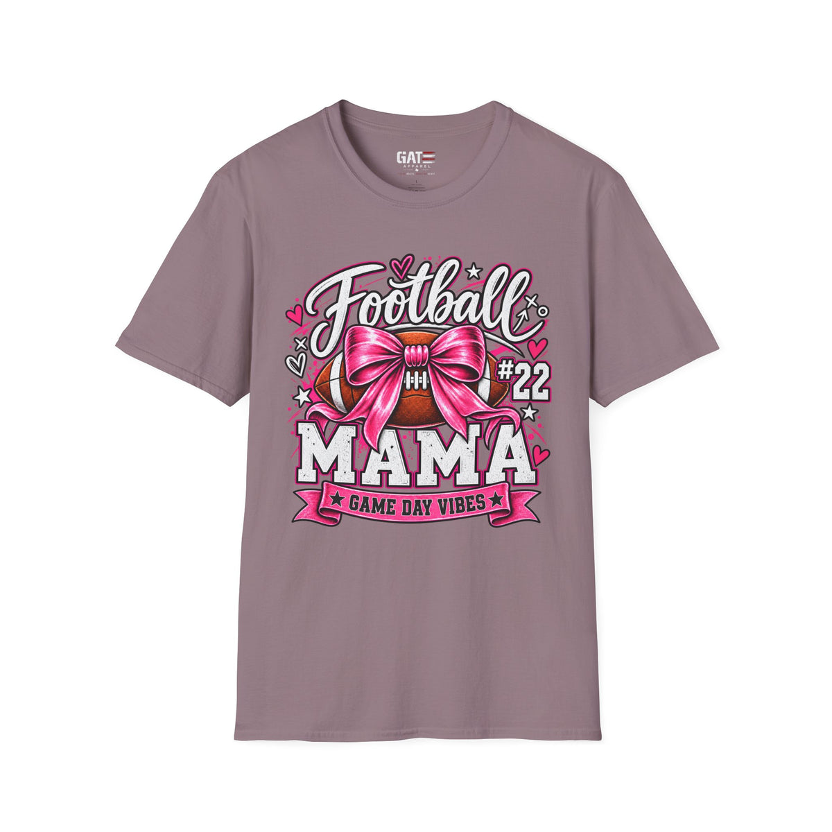 Personalized Football Mom Player Shirt | Custom Name & Number