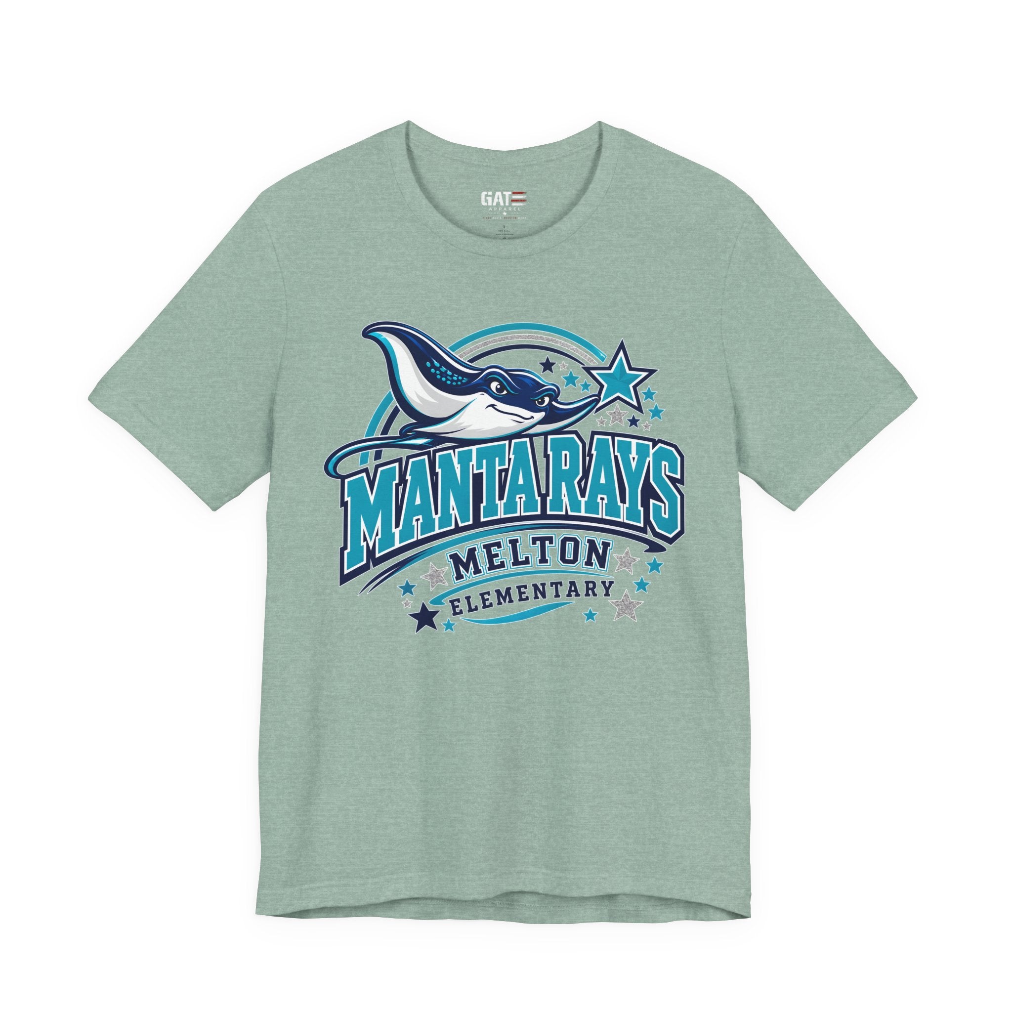Melton Manta Rays Elementary T-Shirt — School Spirit