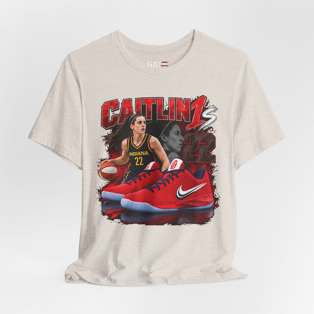 Caitlin Clark Caitlin 1s USA Reds Sneaker Shirt