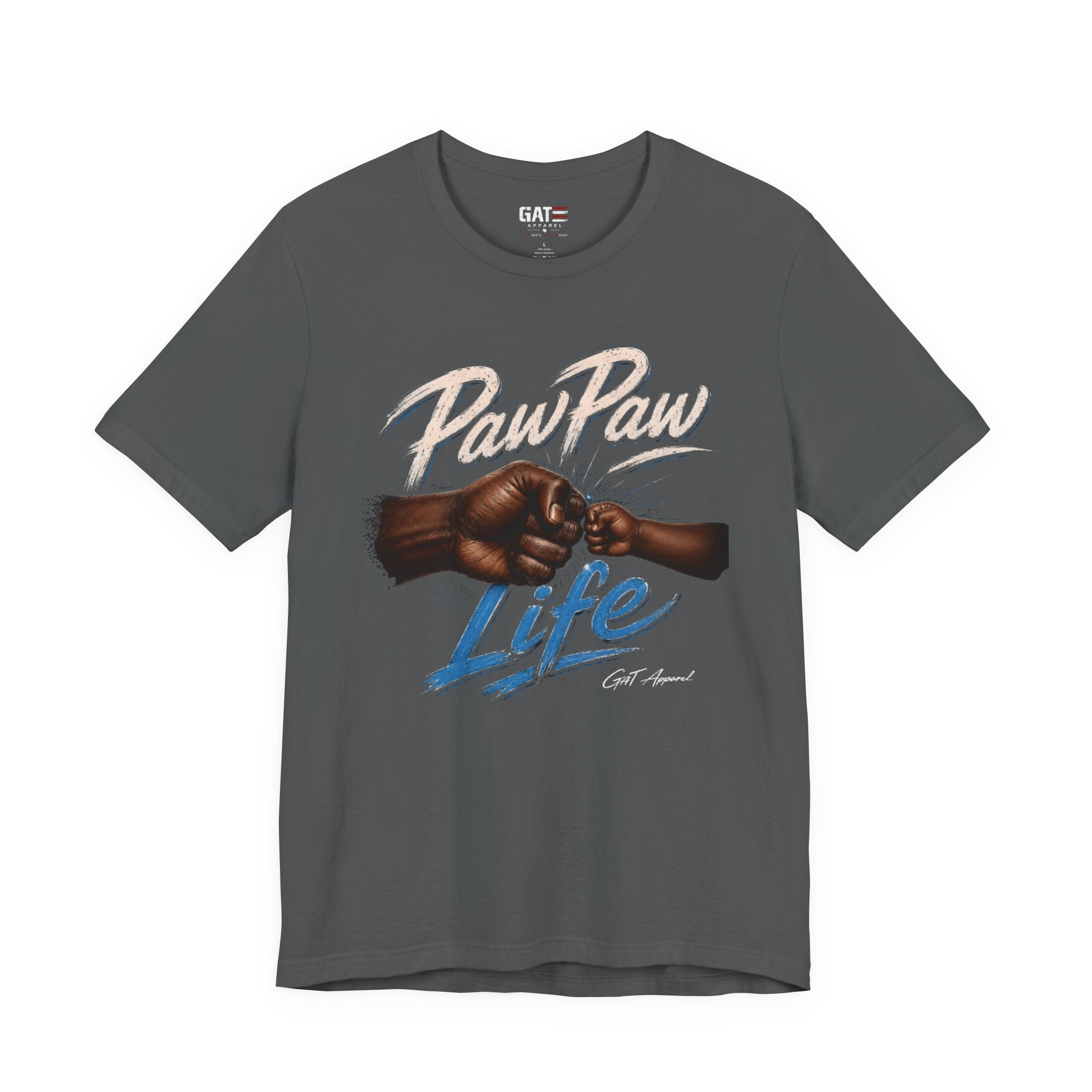 PawPaw Life Tee Style 1 | Father and Child Fist Bump T-Shirt