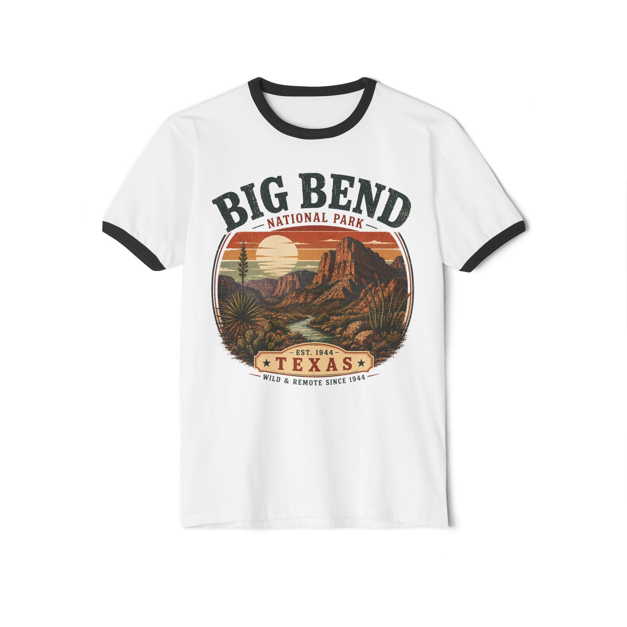 Big Bend National Park Texas Ringer T-Shirt