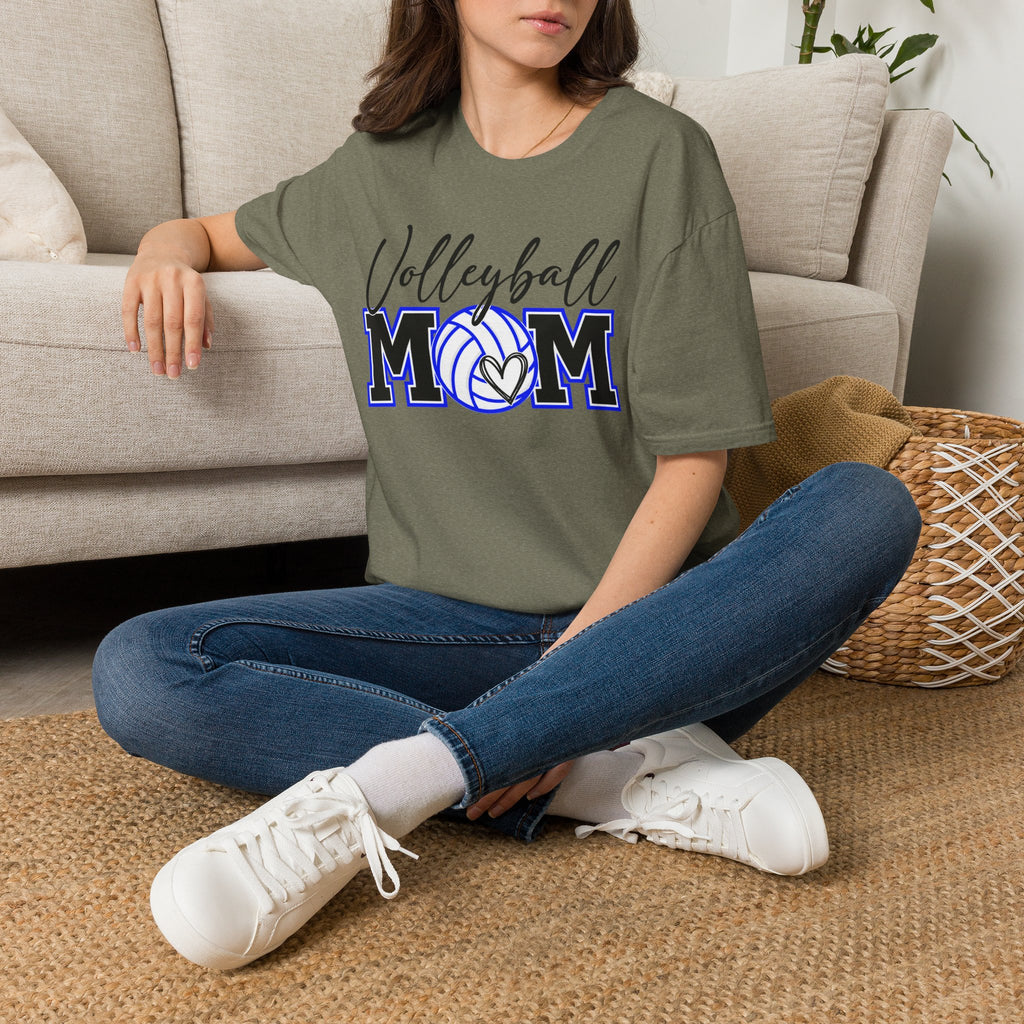 Volleyball Mom T‑Shirt – Custom Name