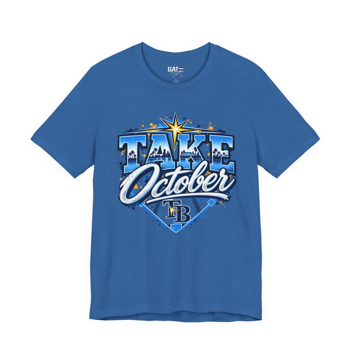 Tampa Bay Rays Take October Baseball Fan Tee - product image 7