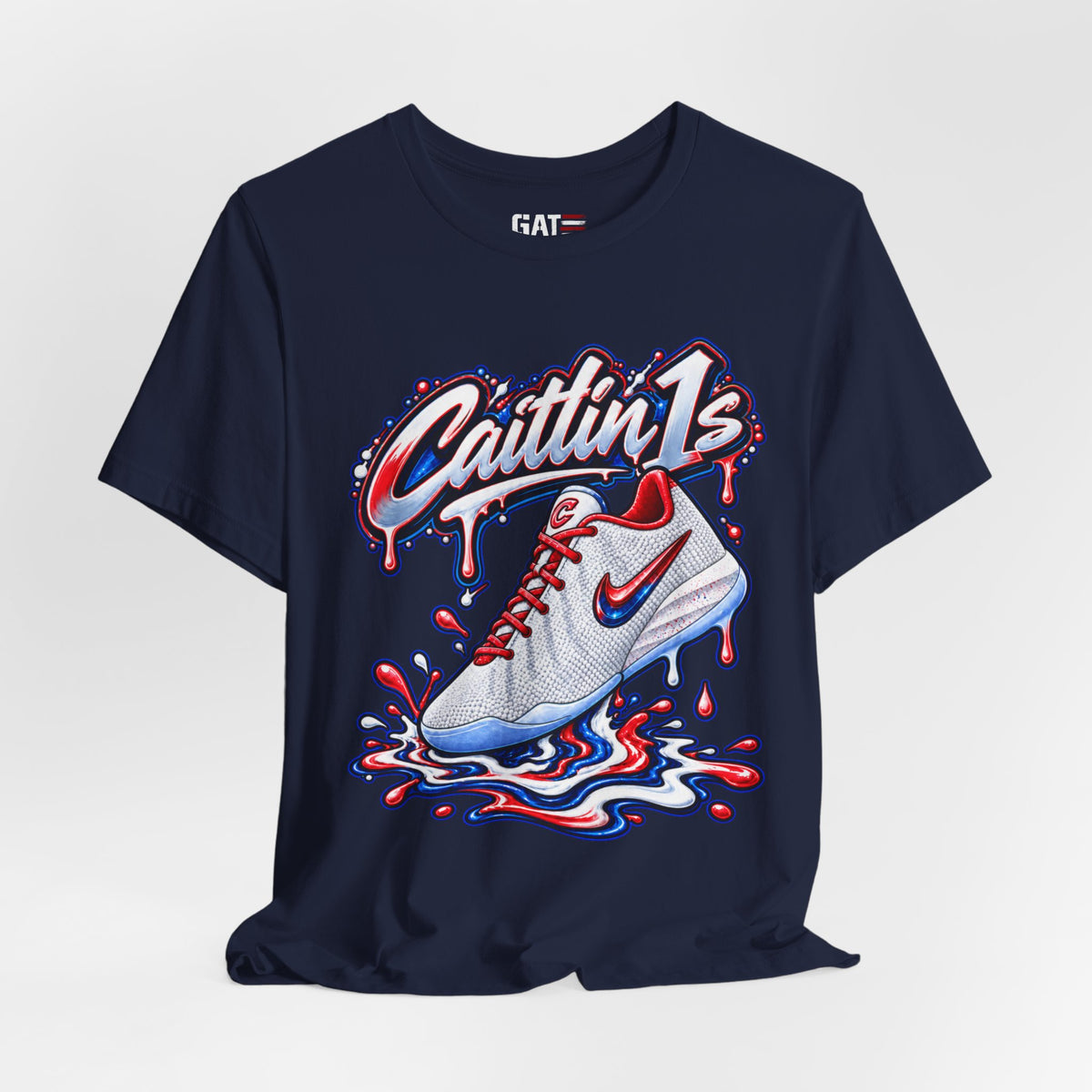 Caitlin Clark Caitlin 1s USA Whites Sneaker Shirt