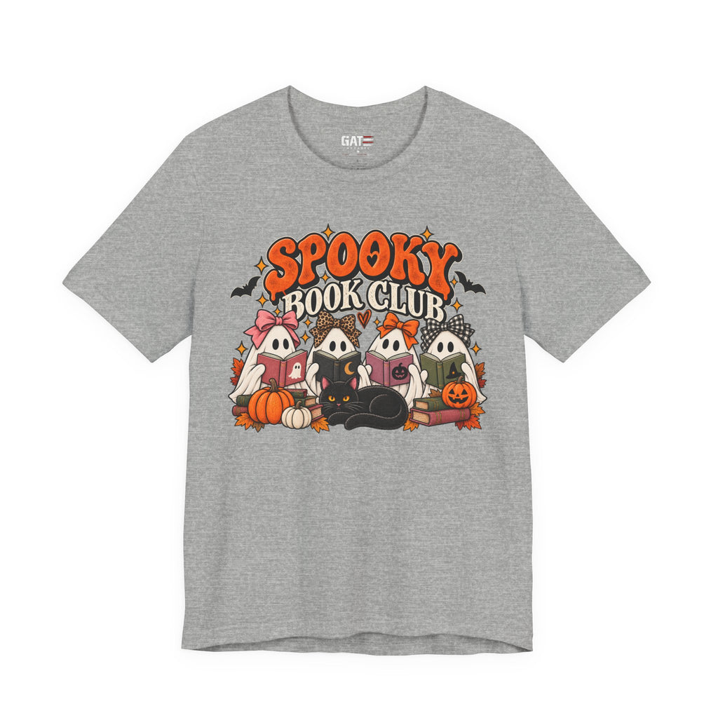Spooky Book Club Halloween Shirt | Ghost Reading Tee