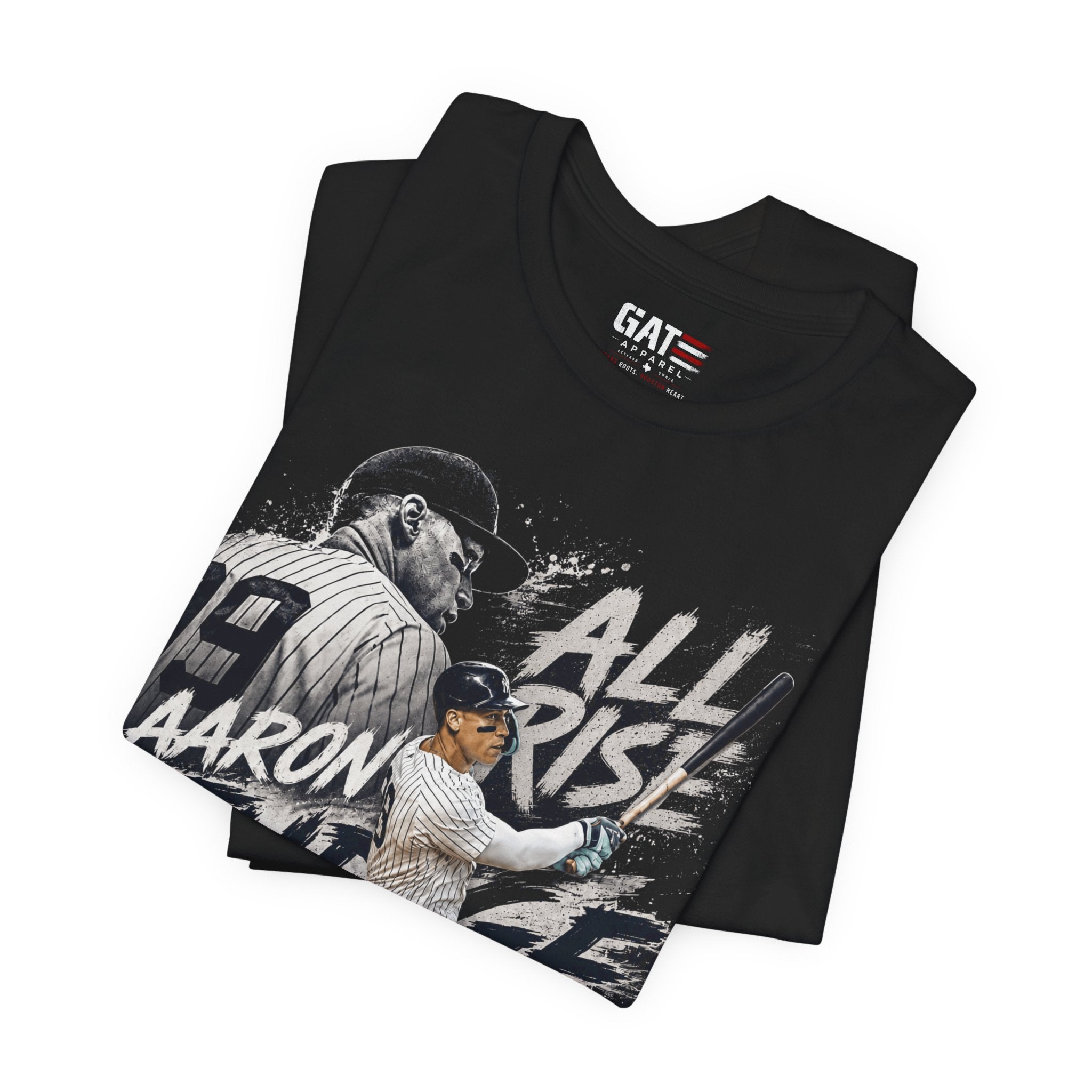 Aaron Judge All Rise Shirt, New York Baseball Graphic Tee, Vintage Yankees Fan T-Shirt, Home Run King Gift