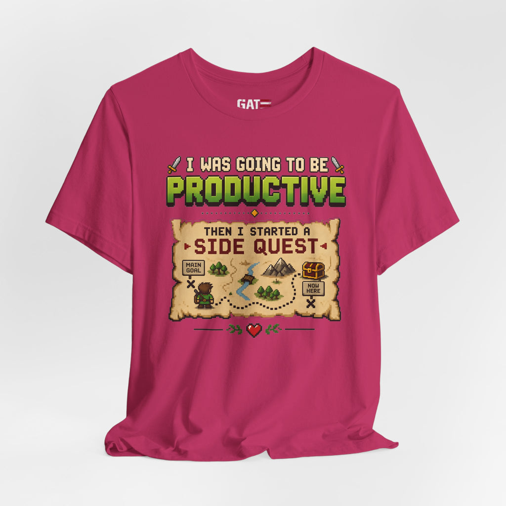 Side Quest Shirt | Retro Gaming Tee