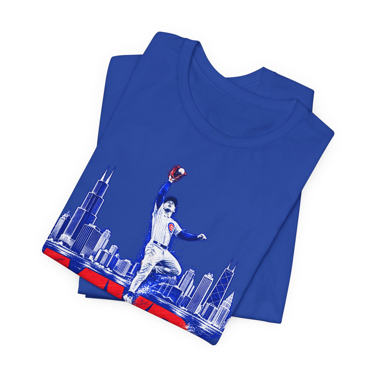 Chicago Cubs Pete Crow-Armstrong MVP Skyline Catch T-Shirt - product image 10