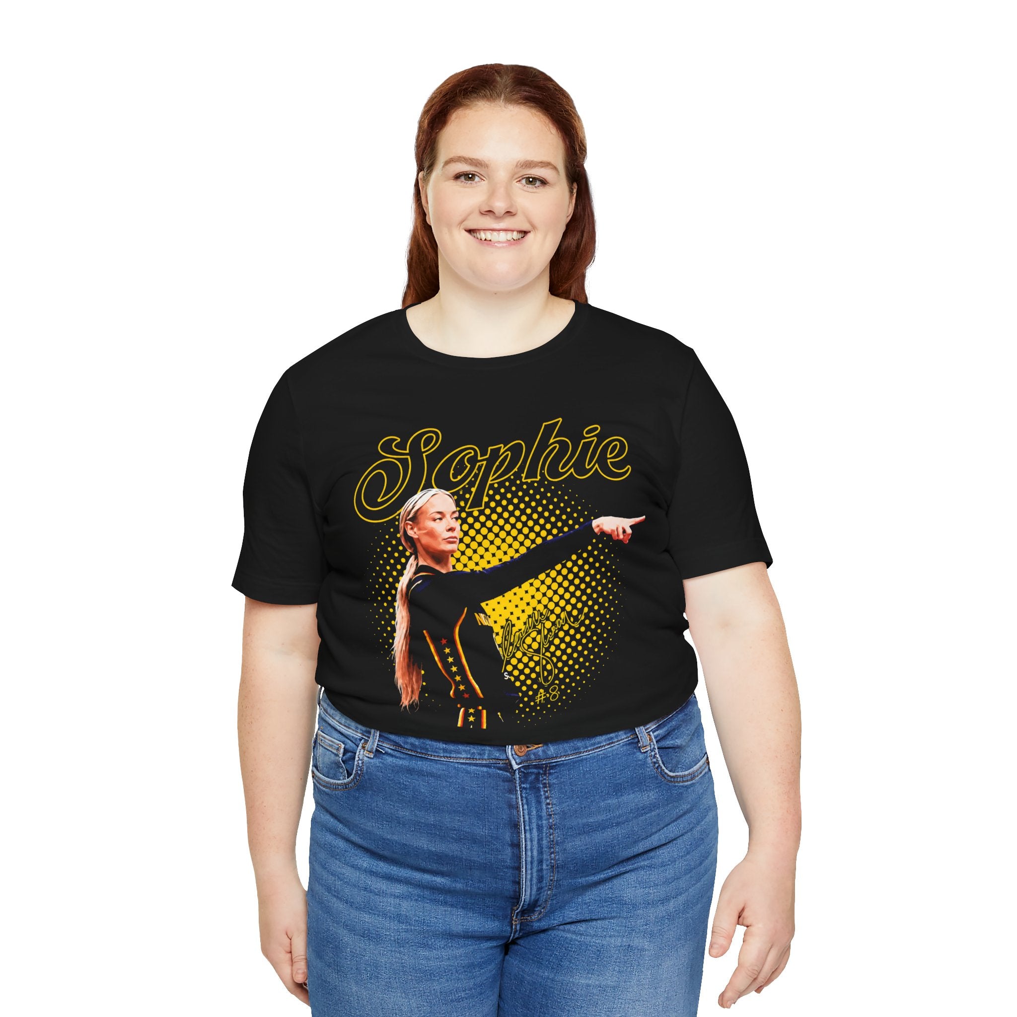Indiana Fever Sophie Cunningham Shirt, WNBA Basketball Tee, Women's Basketball