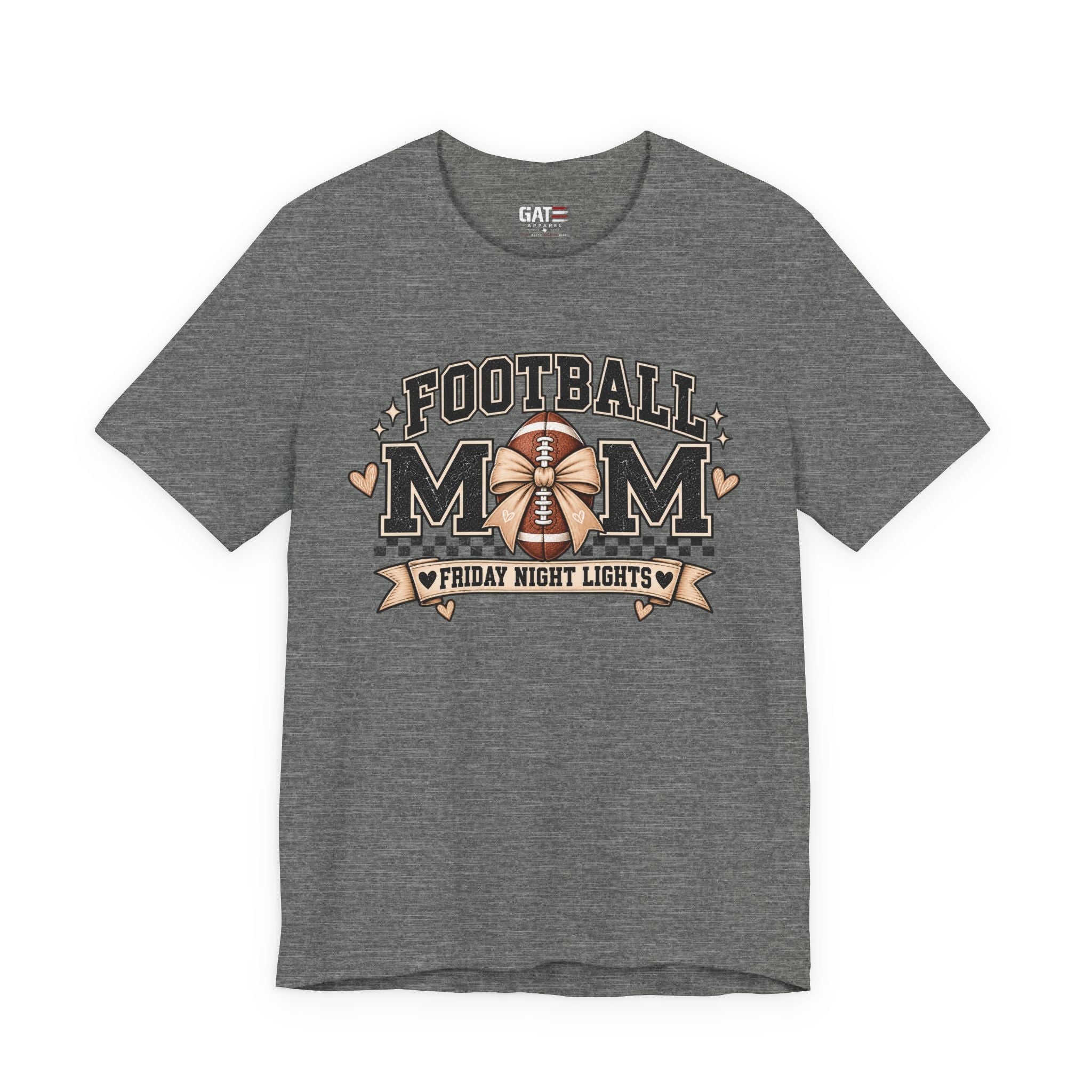 Football Mom Personalized Shirt Custom Player Name Number Game Day Tee