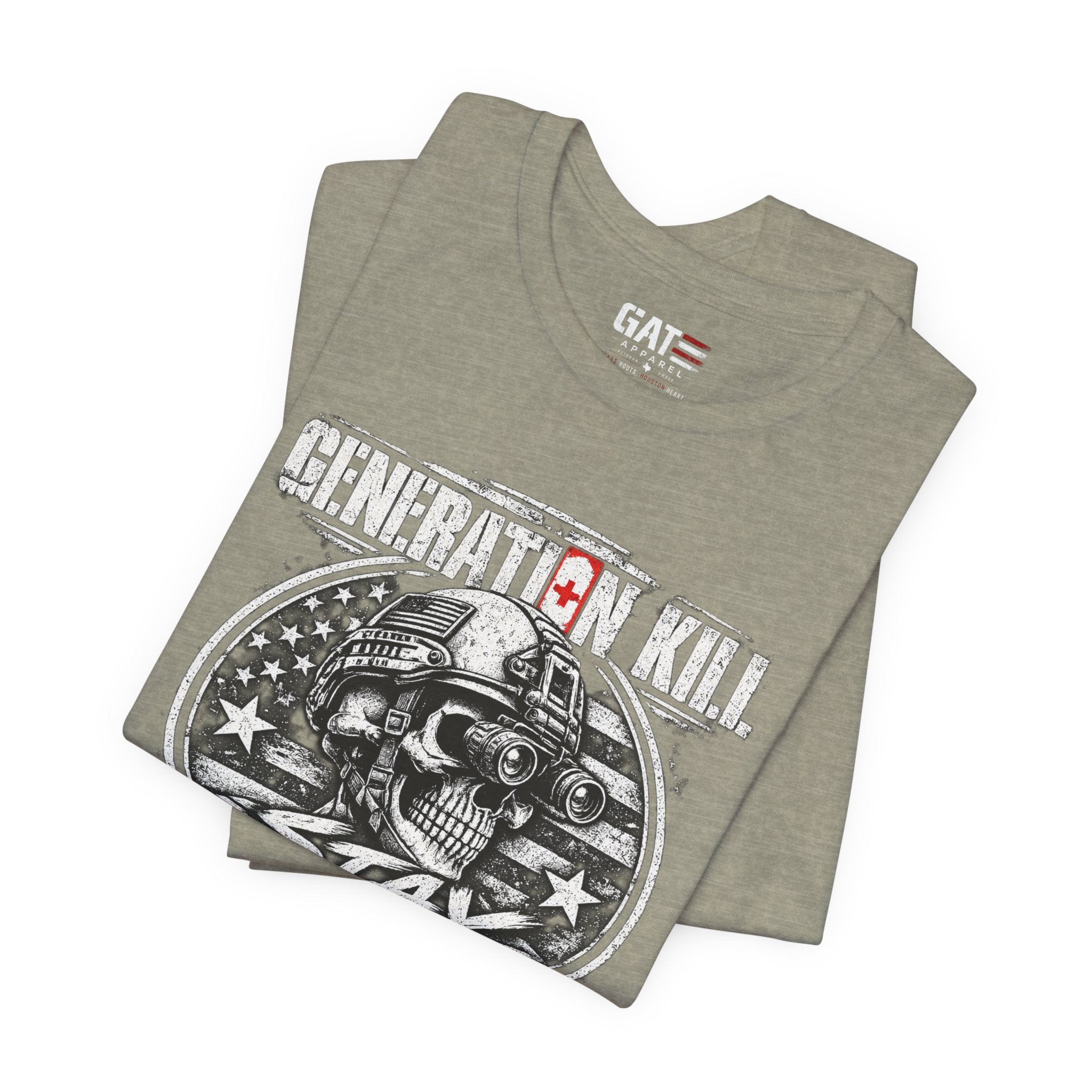 Stay Frosty Skull Tee — Military Veteran Retro Graphic T-Shirt