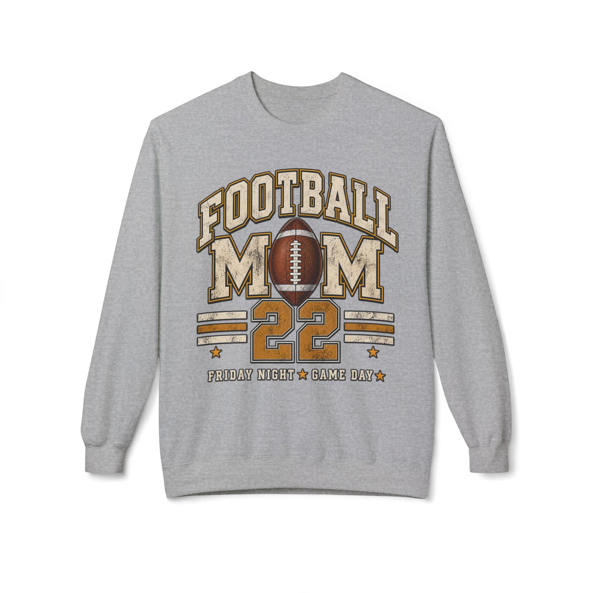Personalized Football Mom Crewneck Sweatshirt | Custom Player Name & Number