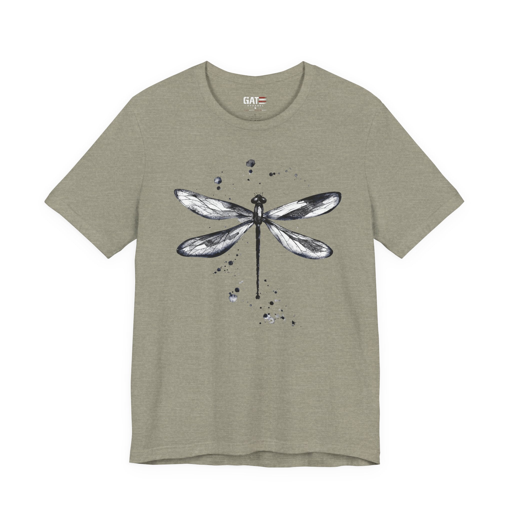 Dragonfly Tee — Watercolor Dragonfly Graphic T-Shirt