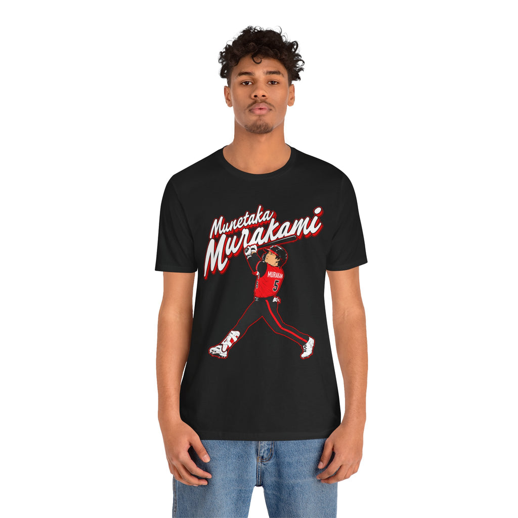Munetaka Murakami Baseball Player Tee — Retro Japan Pro Baseball T-Shirt