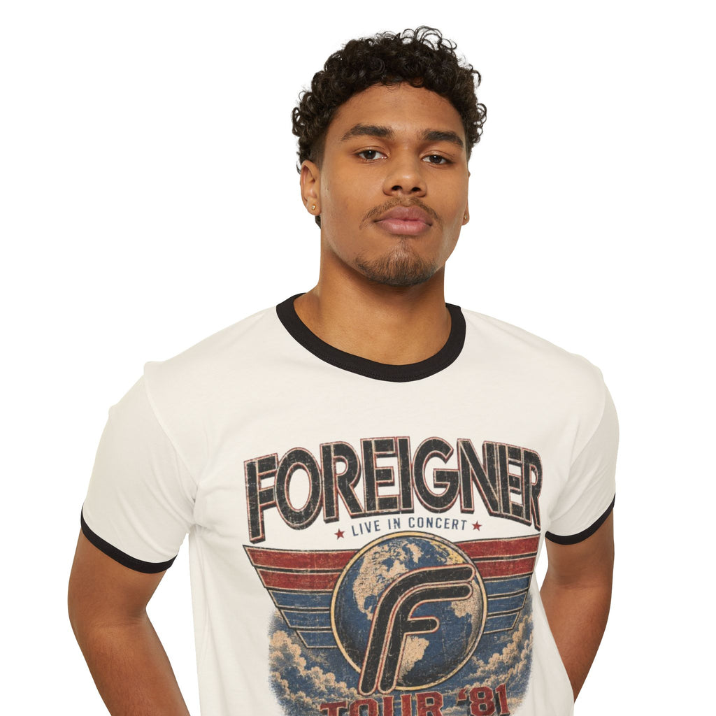 Foreigner Tour '84 Vintage Ringer Tee