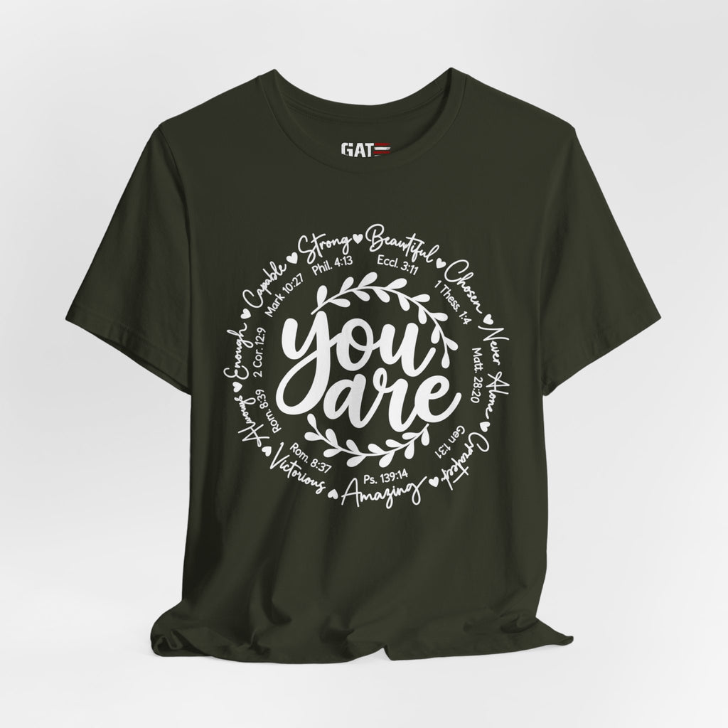 You Are Inspirational Tee — Positive Affirmation Graphic T-Shirt