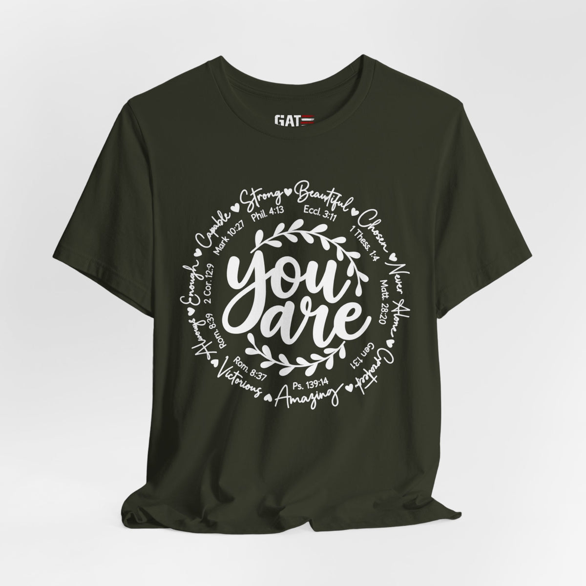 You Are Inspirational Tee — Positive Affirmation Graphic T-Shirt