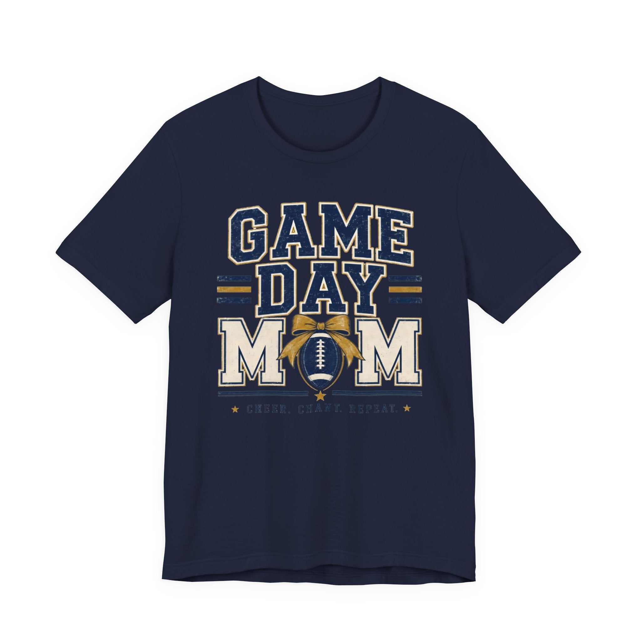 Game Day Mom T-Shirt — Football Cheer & Mom Tee ("Game Day Mom" design)