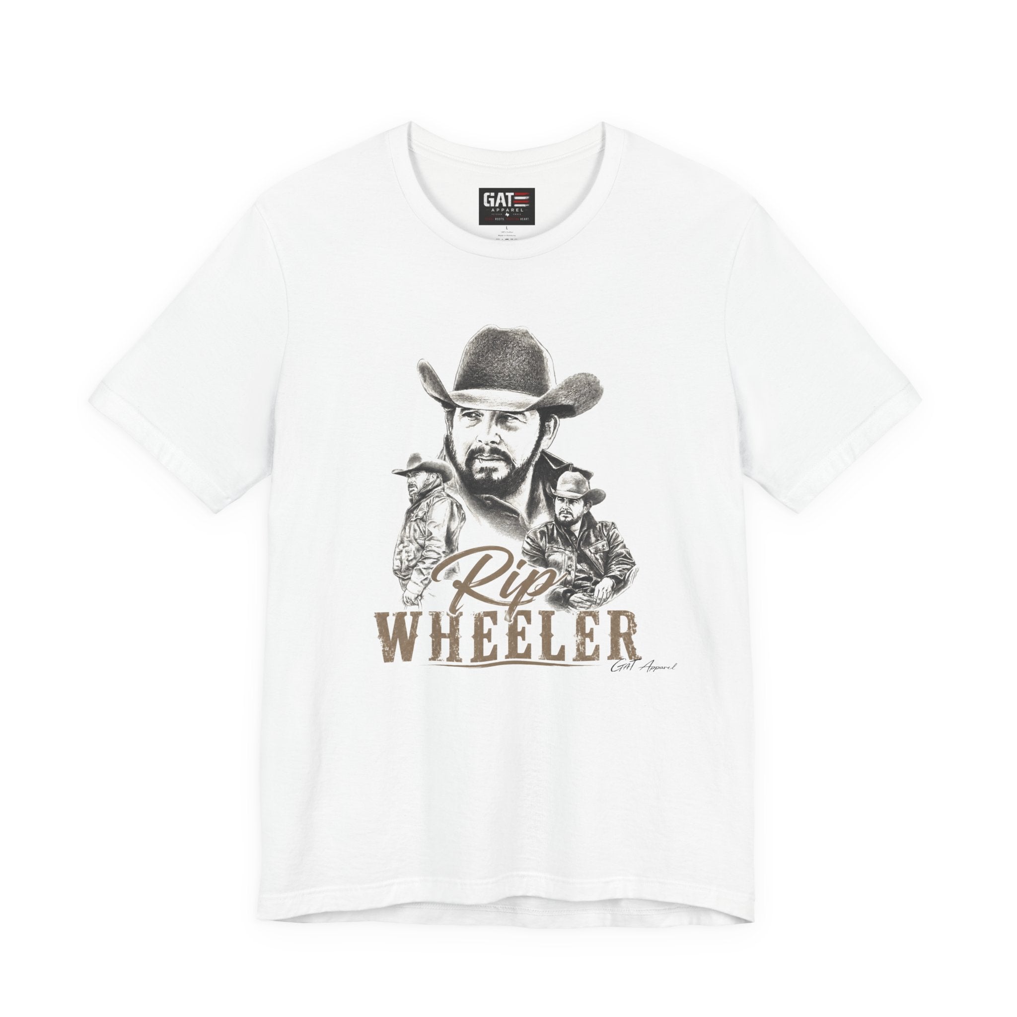 Get Ripped Yellowstone Inspired Cowboy Graphic Tee | Dutton Ranch Shirt