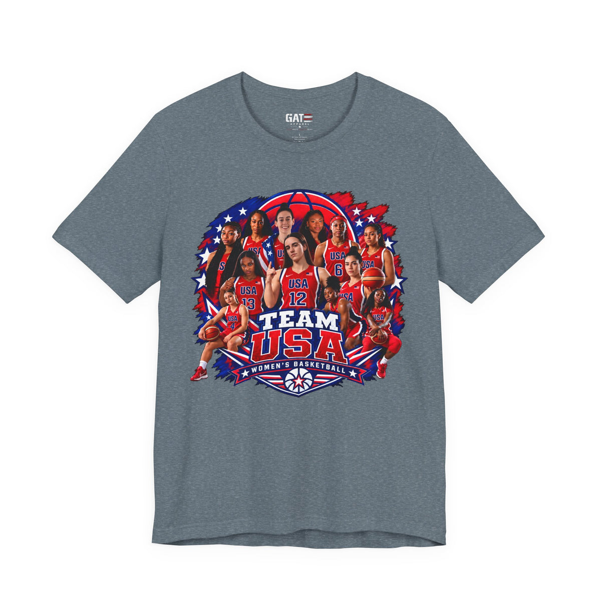 Team USA Women's Basketball Shirt | FIBA Tee 2026 Design 1