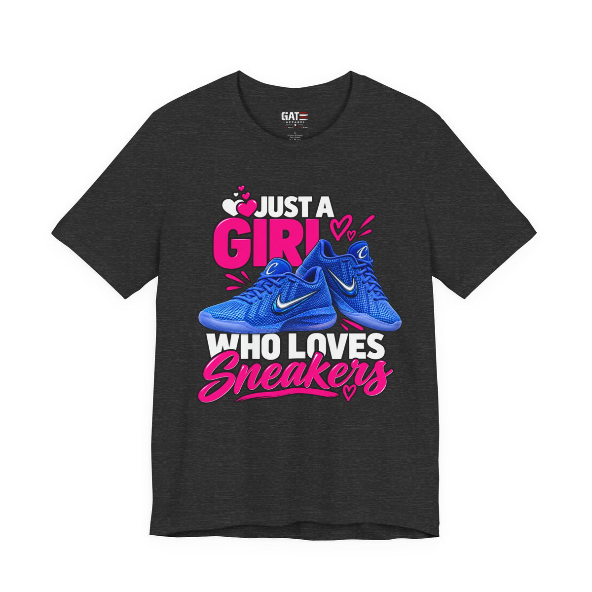 Caitlin Clark Caitlin 1s Just a Girl Sneaker Shirt | Style 1
