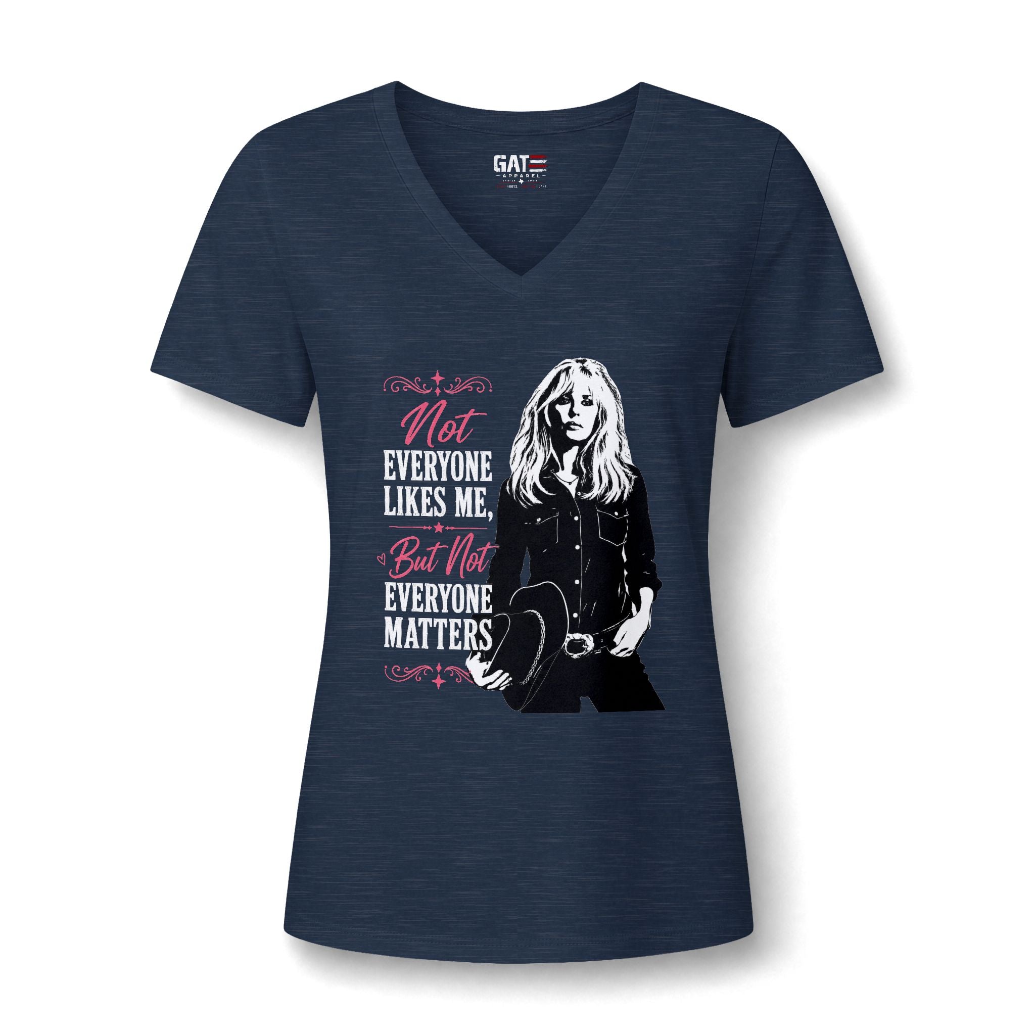 Not Everyone Likes Me, Not Everyone Matters V-Neck Tee