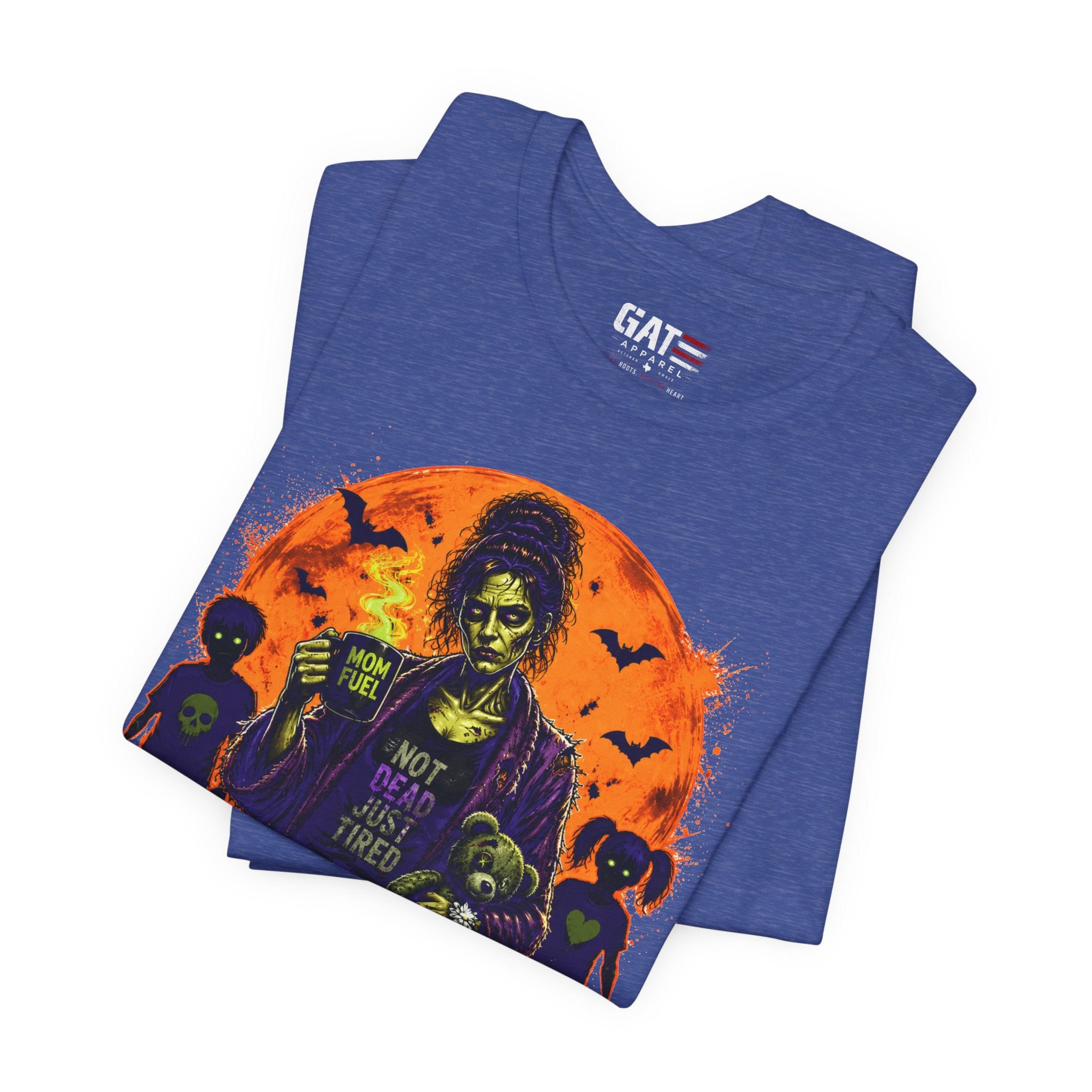 Mombie Halloween T-Shirt — 'Not Dead Just Tired' Mom Zombie Tee