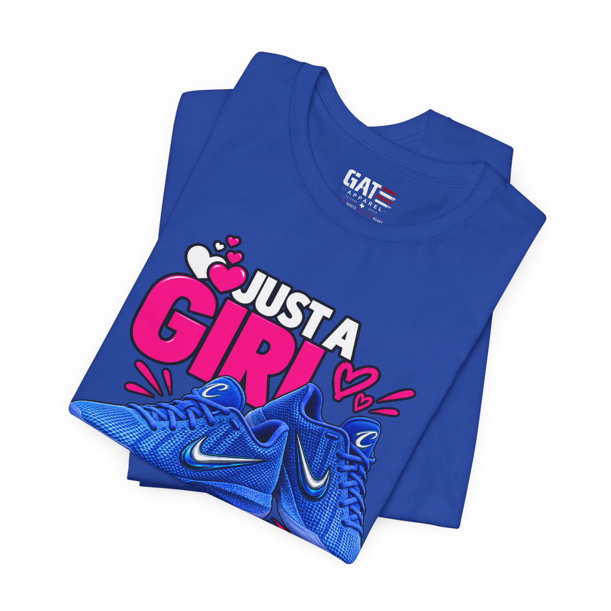 Caitlin Clark Caitlin 1s Just a Girl Sneaker Shirt | Style 1
