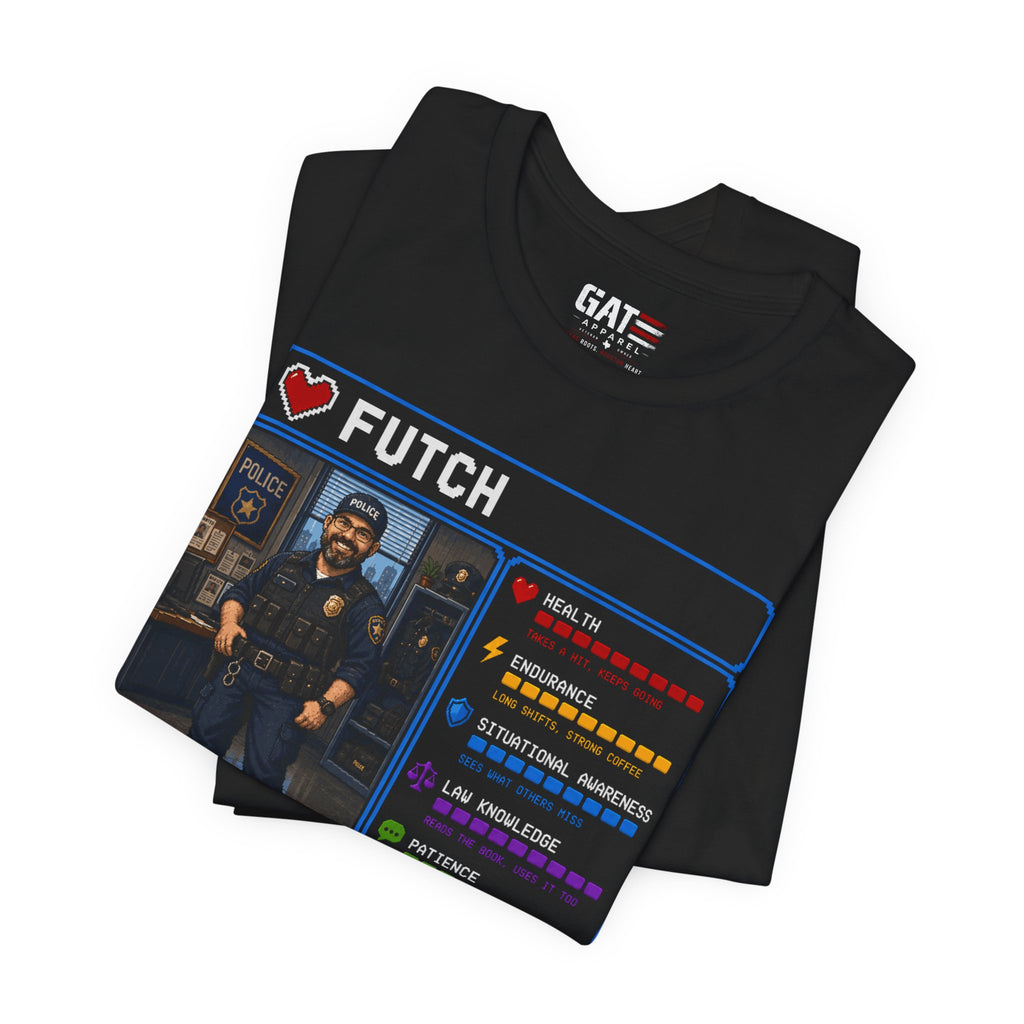 Custom Police Officer RPG Character Shirt | Personalized Law Enforcement Gift