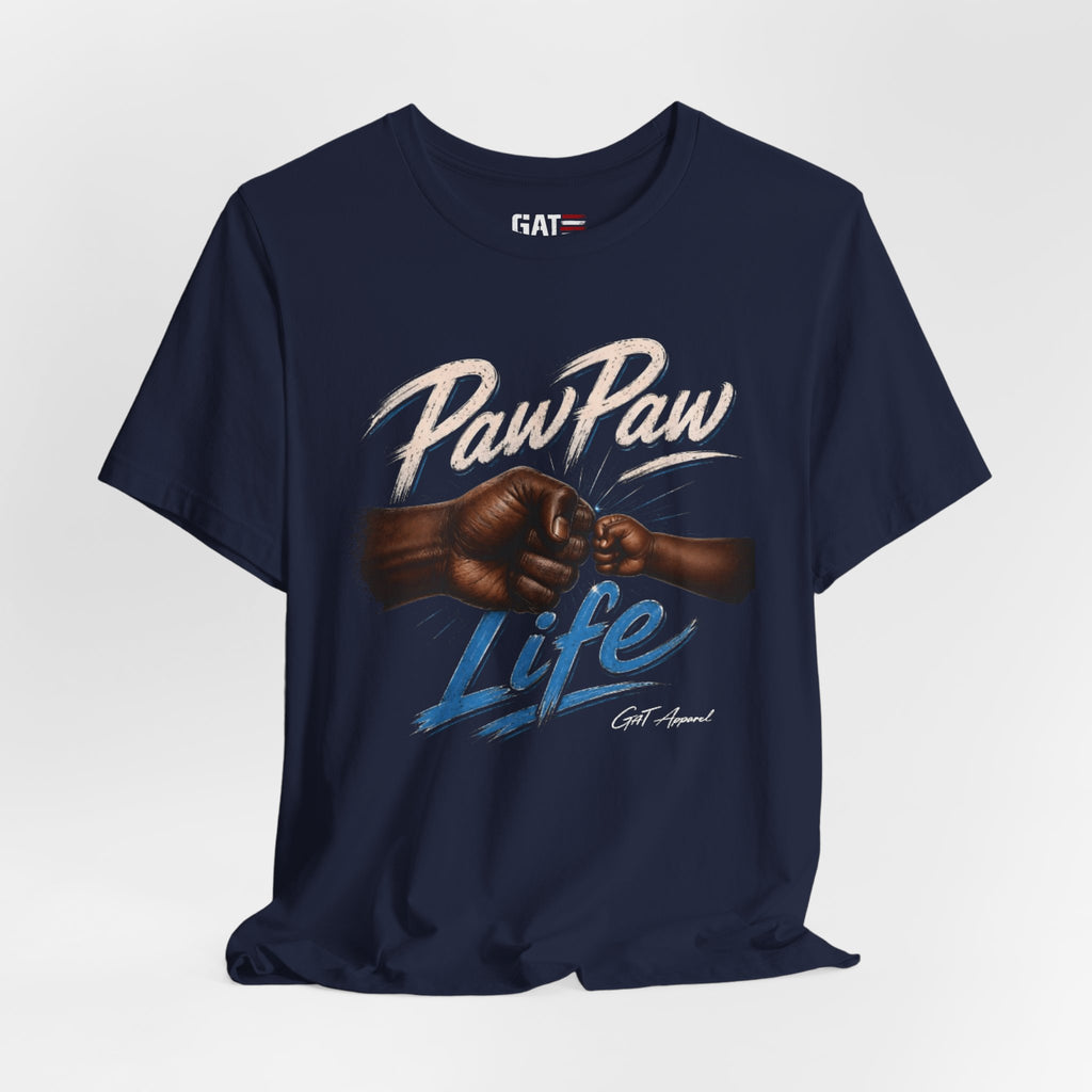 PawPaw Life Tee Style 1 | Father and Child Fist Bump T-Shirt