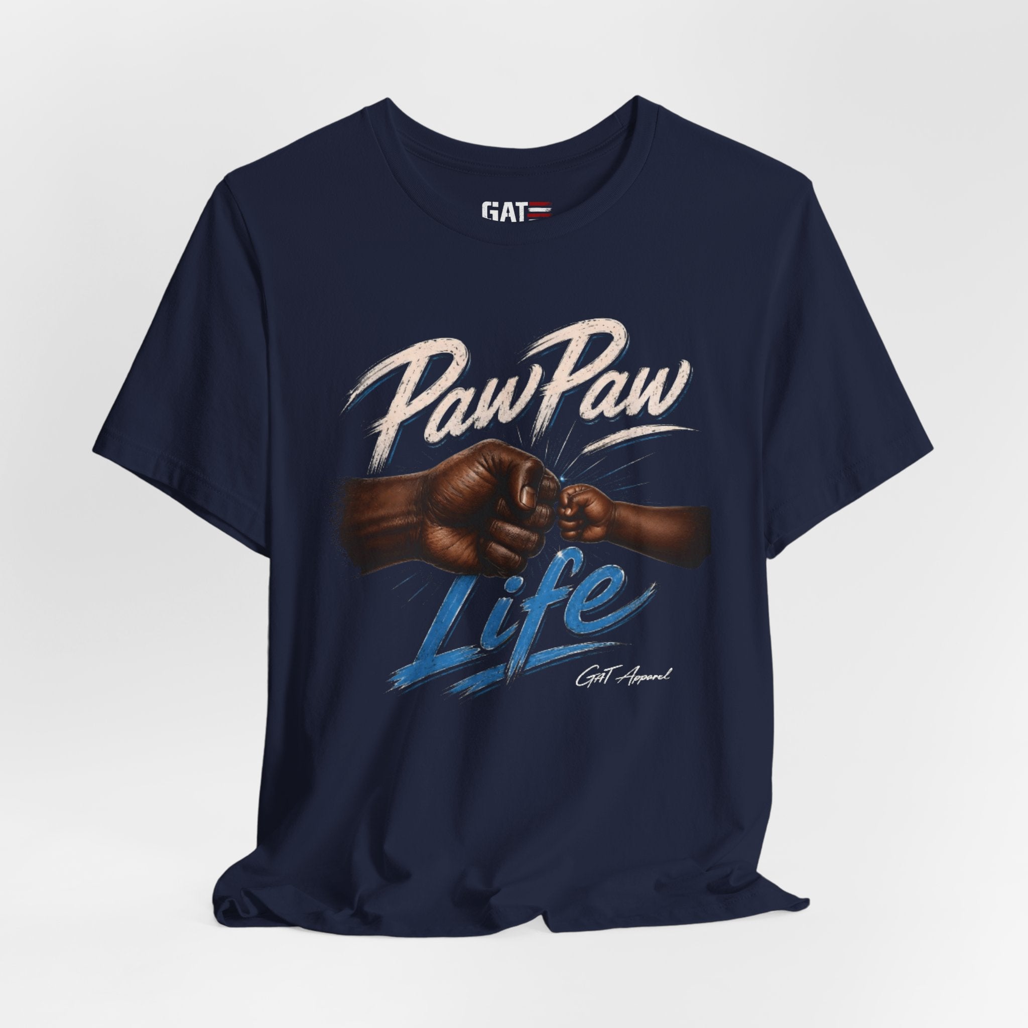 PawPaw Life Tee Style 1 | Father and Child Fist Bump T-Shirt