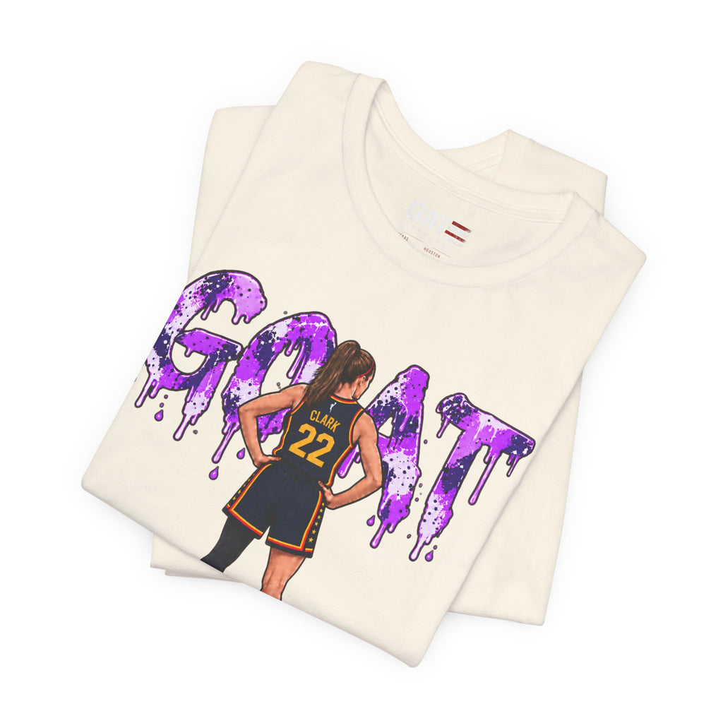 Caitlin Clark Caitlin 1s GOAT Purple Fade Sneaker Shirt