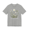 Floral 'Grow Positive Thoughts' T‑Shirt
