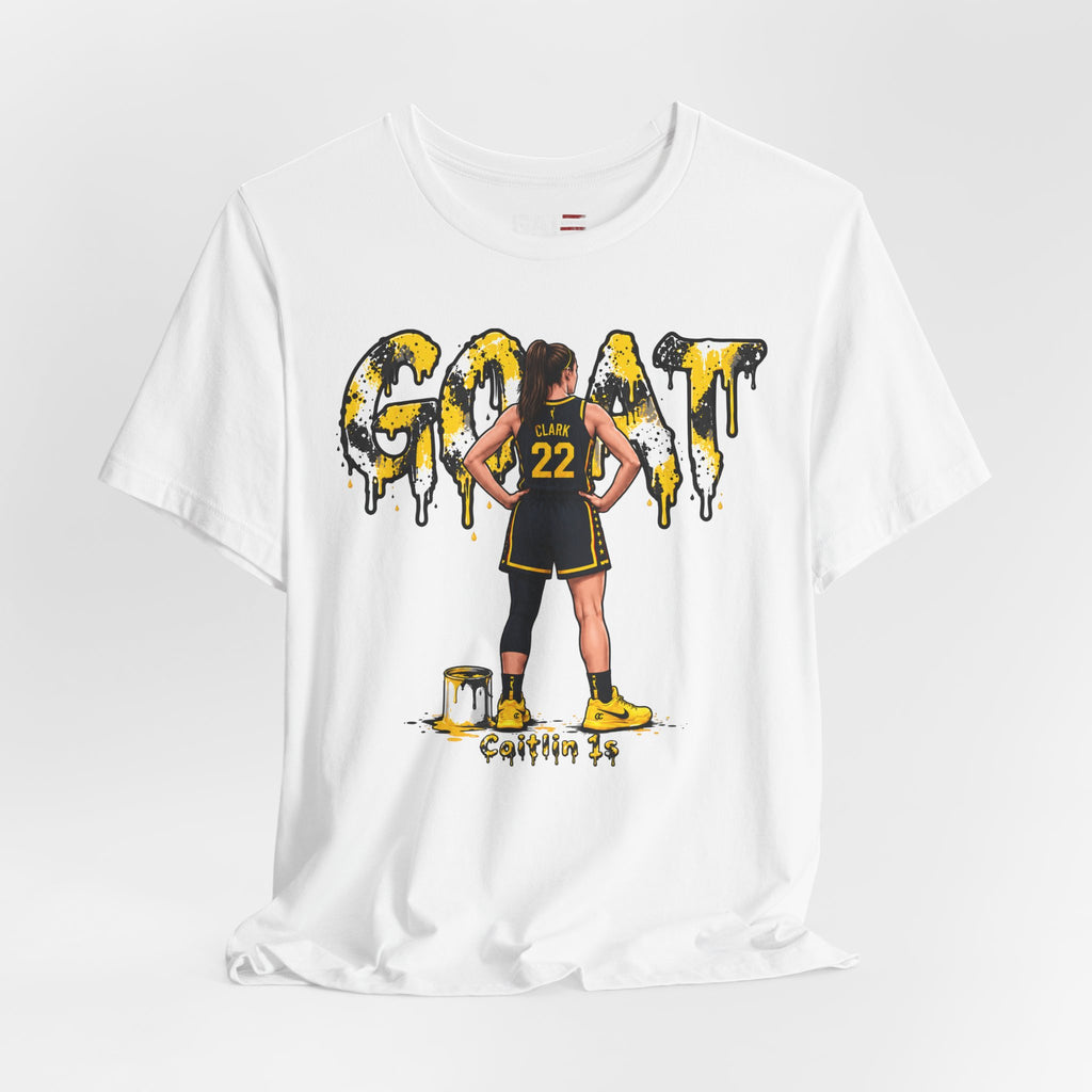 Caitlin Clark Caitlin 1s GOAT Yellow Sneaker Shirt