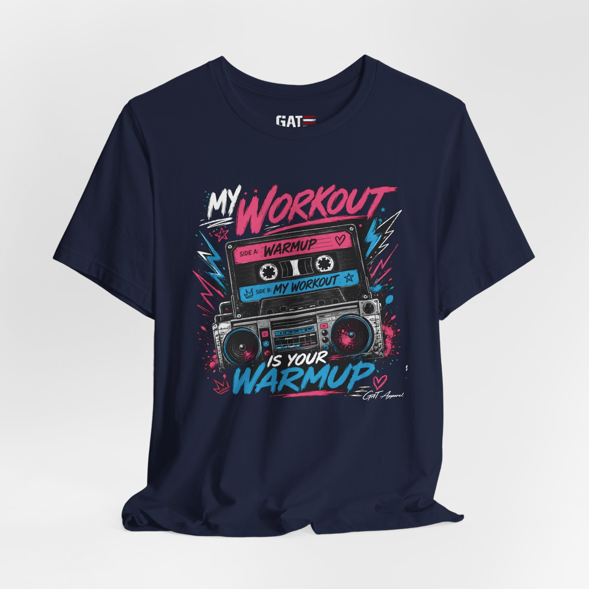 My Workout Is Your Warmup Shirt, Retro Gym Shirt, Women's Workout Tee, Fitness Graphic Shirt, 80s Gym Shirt