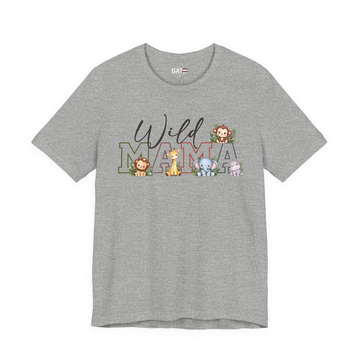 Wild Mama Tee — Cute Jungle Animal Mom Shirt - product image 3