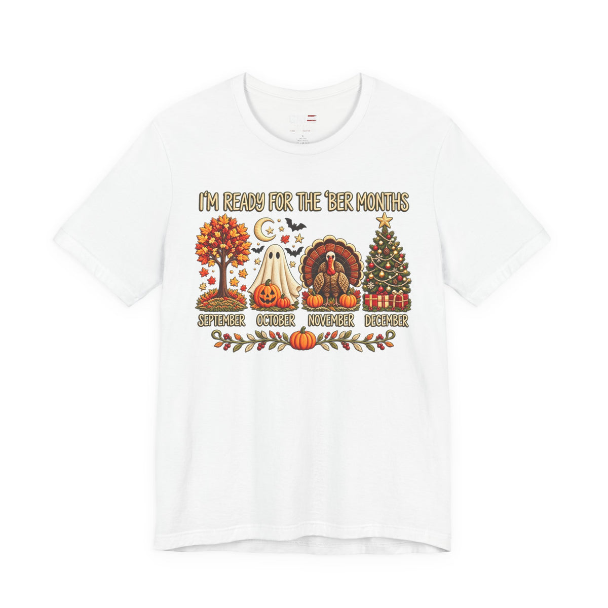 September to December Shirt | Fall Thanksgiving Christmas Tee