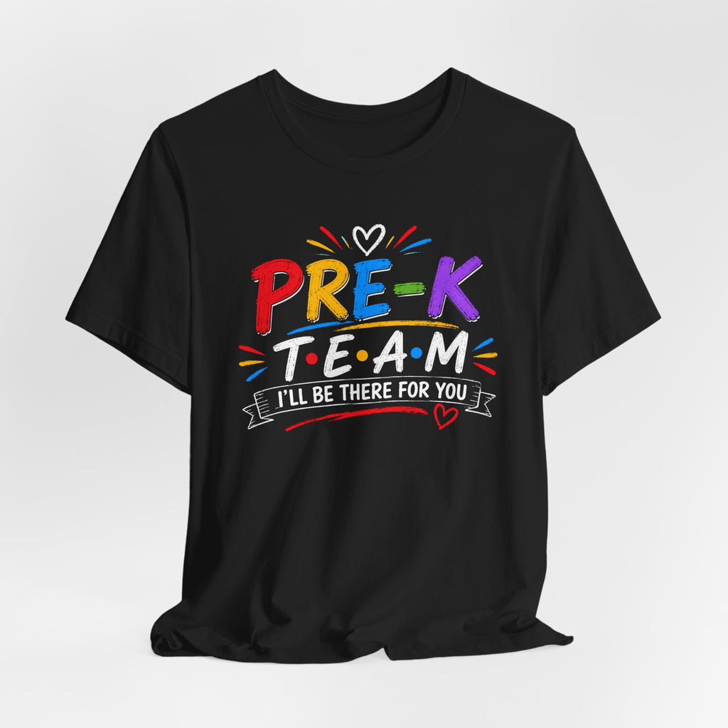Pre-K Team Tee, Teacher Squad Shirt, Color Dot Inspired Teacher Shirt, Grade Level Team Gift, School Staff Apparel, Friends Theme