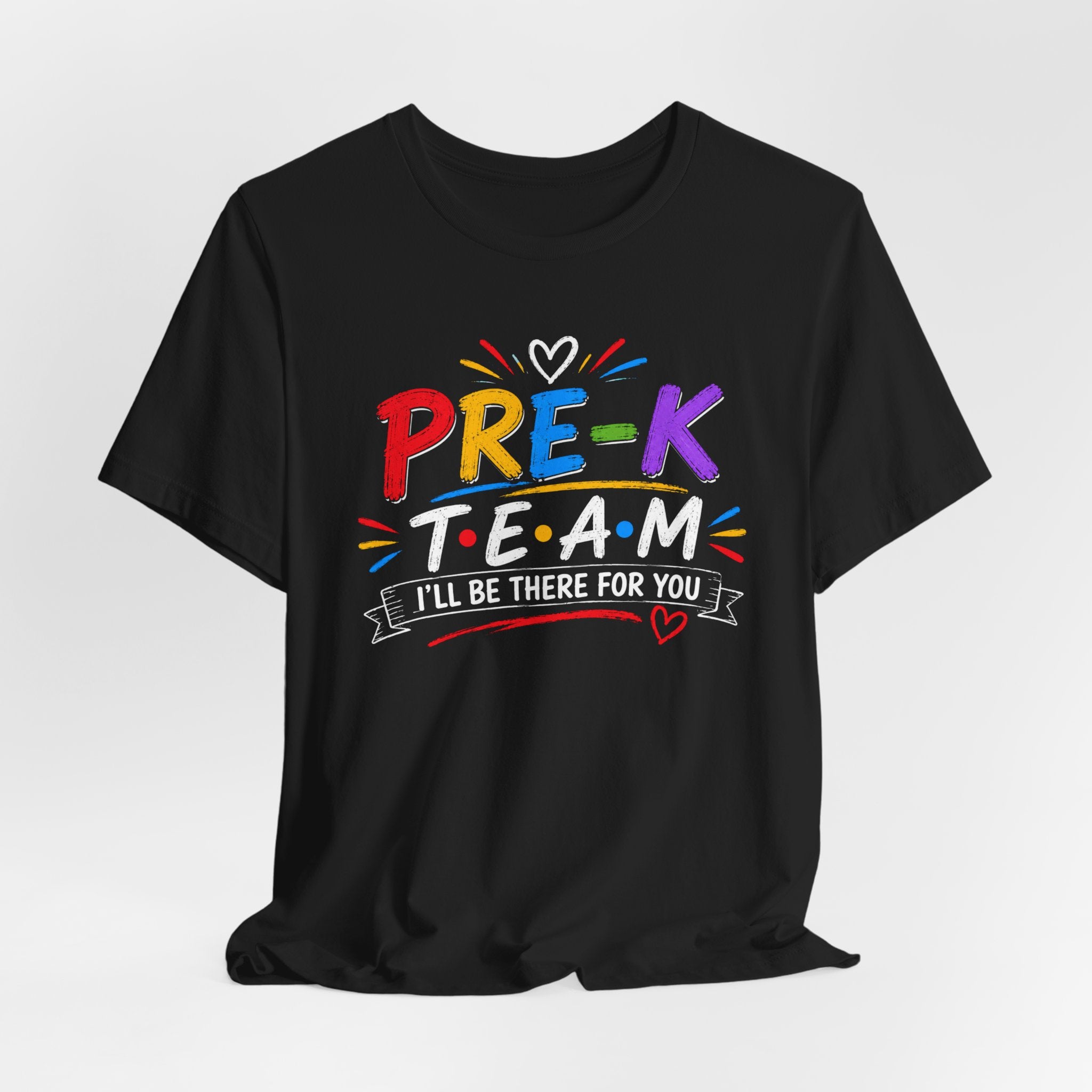 Pre-K Team Tee, Teacher Squad Shirt, Color Dot Inspired Teacher Shirt, Grade Level Team Gift, School Staff Apparel, Friends Theme