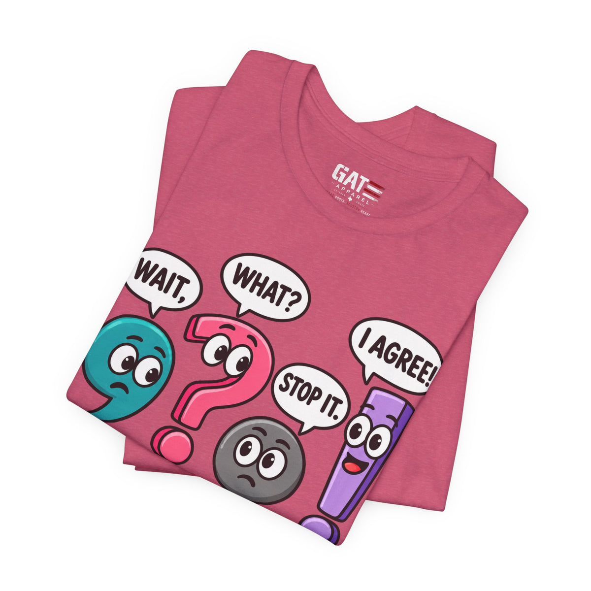 Punctuation Teacher Shirt | Funny Grammar Classroom Tee