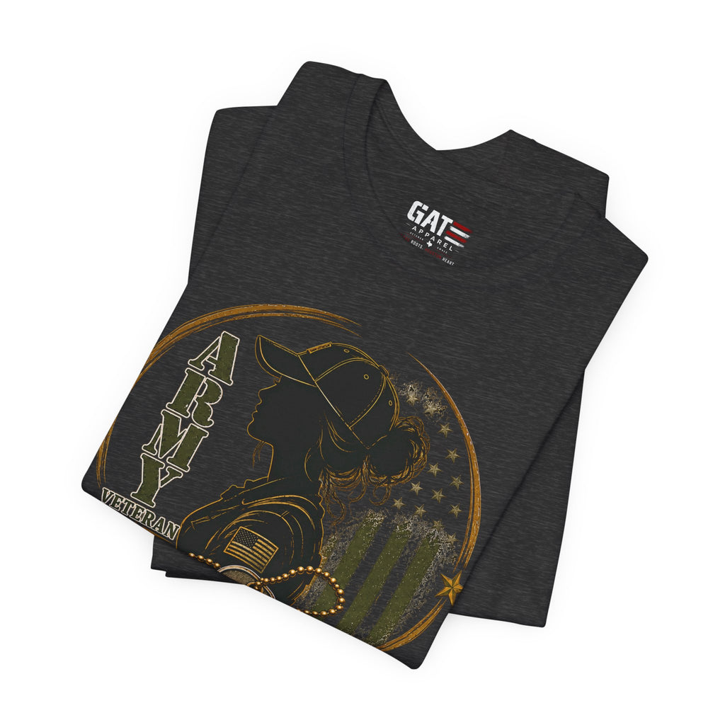 Female Vet Army Veteran Women’s Tee