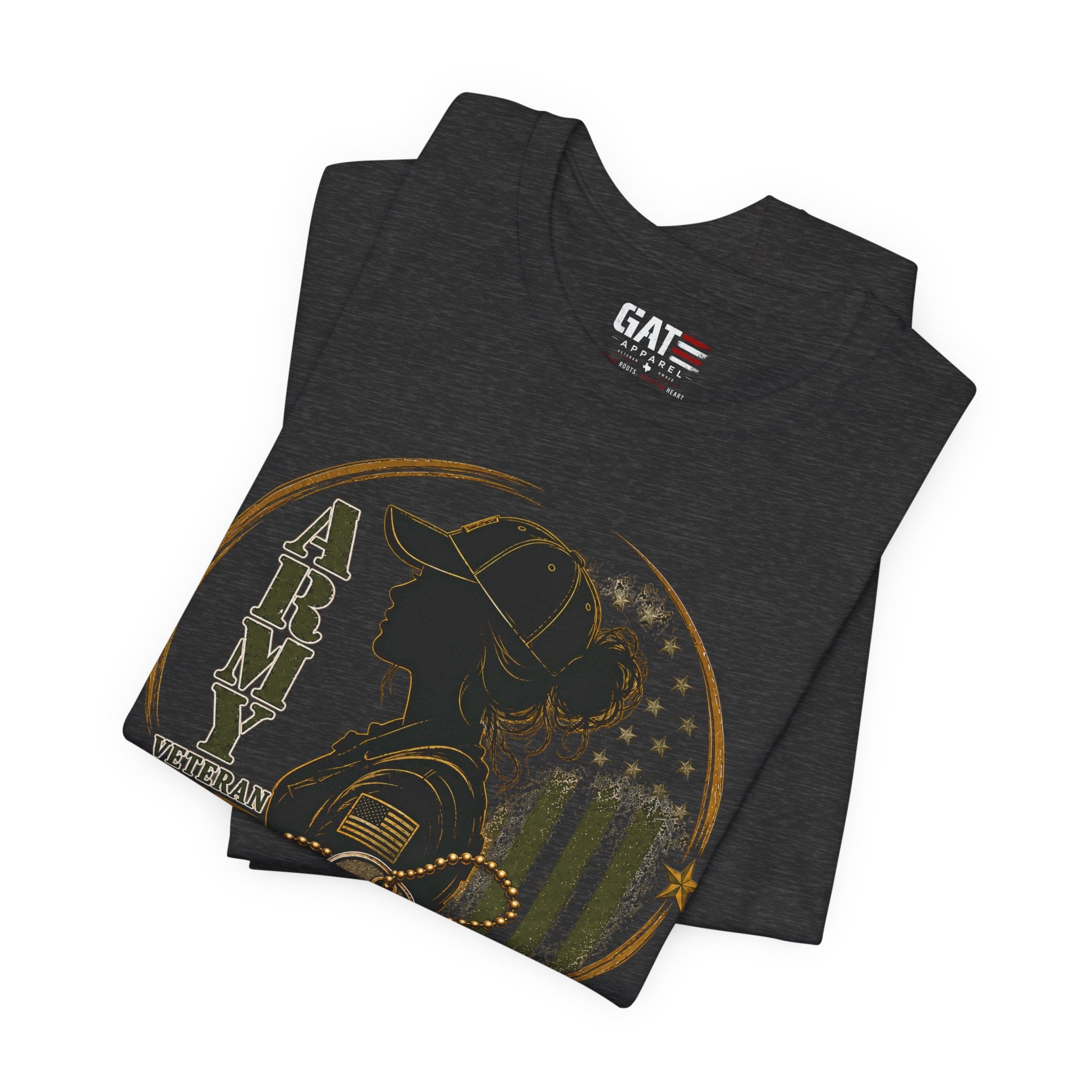 Female Vet Army Veteran Women’s Tee