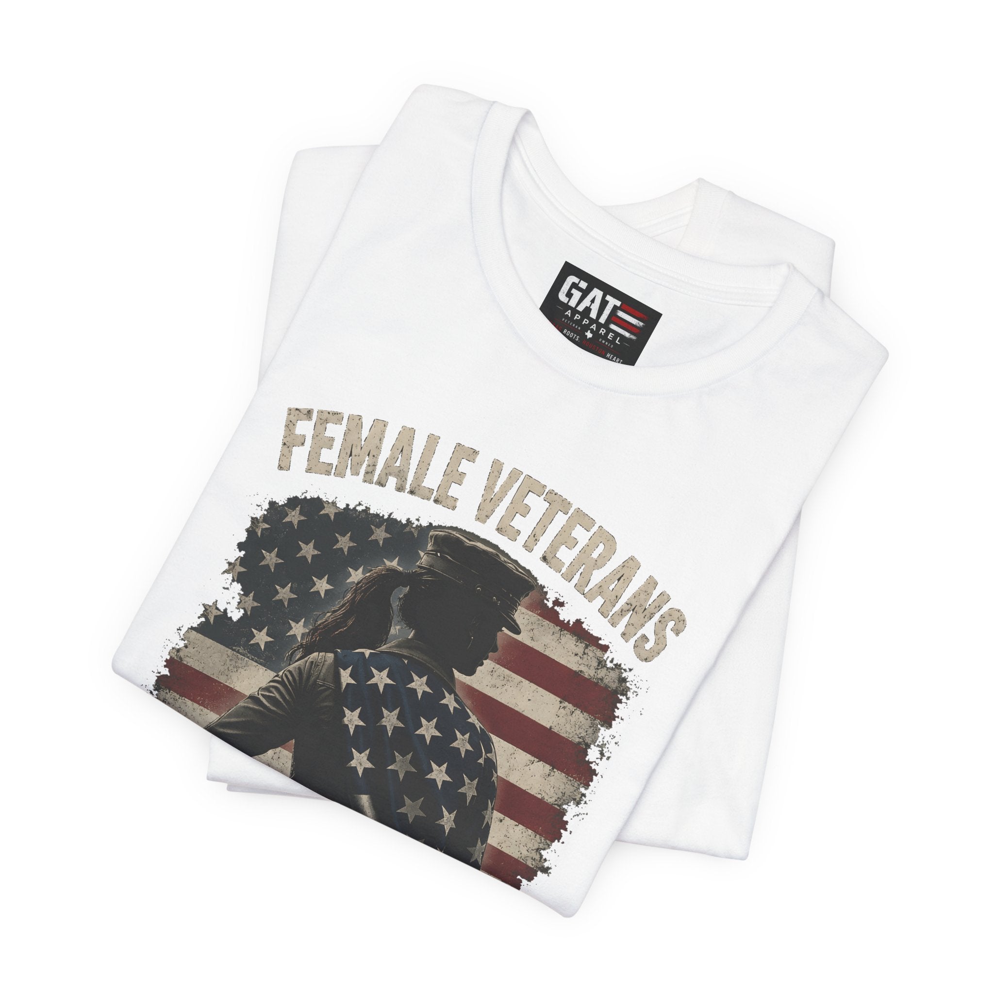 Female Veteran Shirt, Women Veteran Tee, Patriotic Military Shirt for Women, Female Veterans Gift, Veteran Pride Shirt, Women Who Served