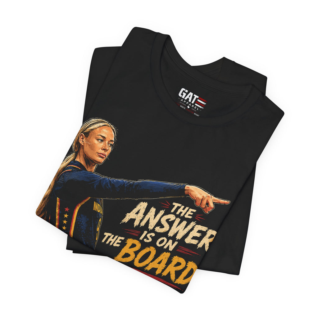 Sophie Cunningham|Teacher Shirt The Answer Is On The Board Funny Classroom Graphic Tee